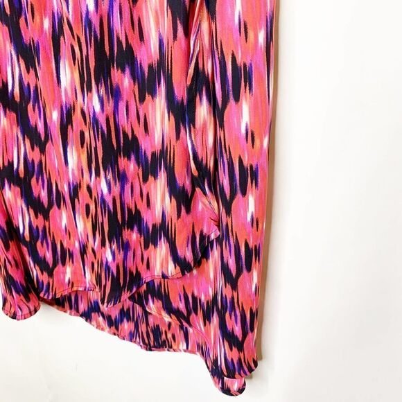 Express Dress Womens Pink Sleeveless Mini Ladies Size Small Pink Black NEW - Picture 2 of 7